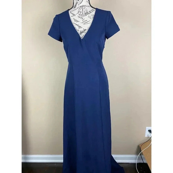 Show mMe Your Mumu v-neck gown dress- S - Picture 4 of 6